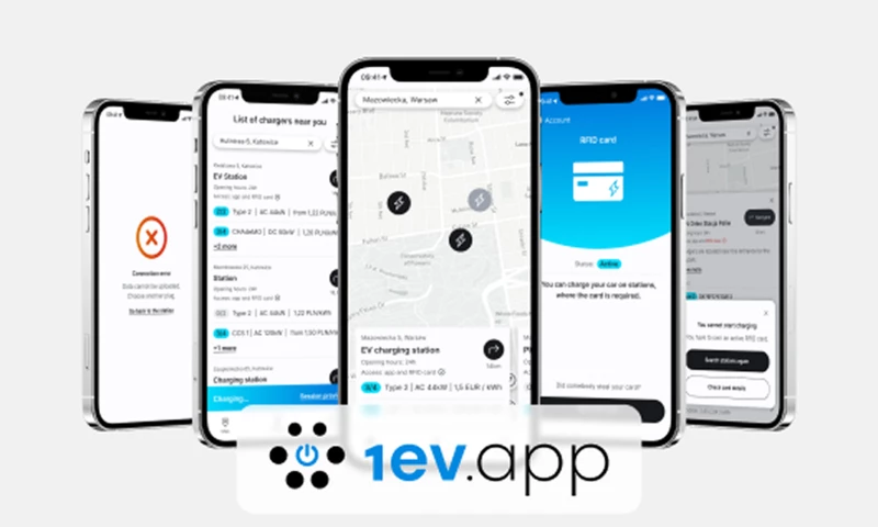 Qarbon IT - 1ev.app - mobile app for streamlining EV charging