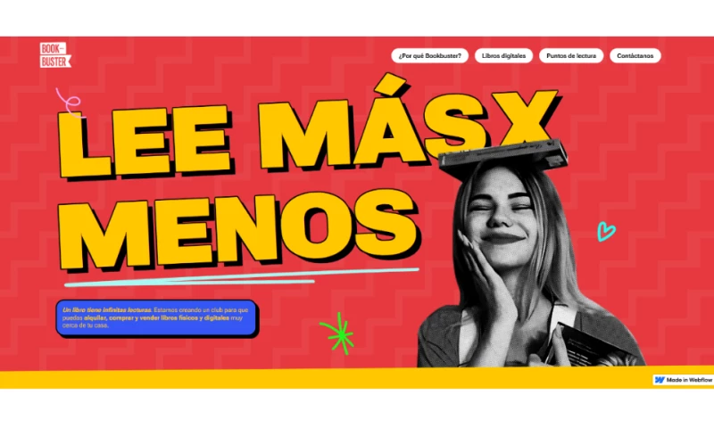 BookBuster Coming Soon Landing Page