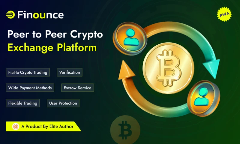 Bug Finder - Finounce - Peer to Peer (P2P ) Crypto Exchange Marketplace PWA Script