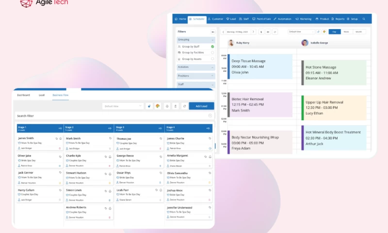 AgileTech - Cutting-edge Online Nail Salon Booking Platform to Transform the US Nail Salon Industry