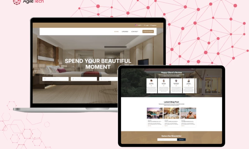 AgileTech - Best Web for Hotel Booking System Streamlines 10,000+ Reservations Monthly