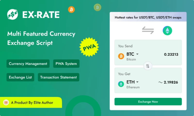 Bug Finder - EX-RATE - A Complete Money Exchange PWA Solution