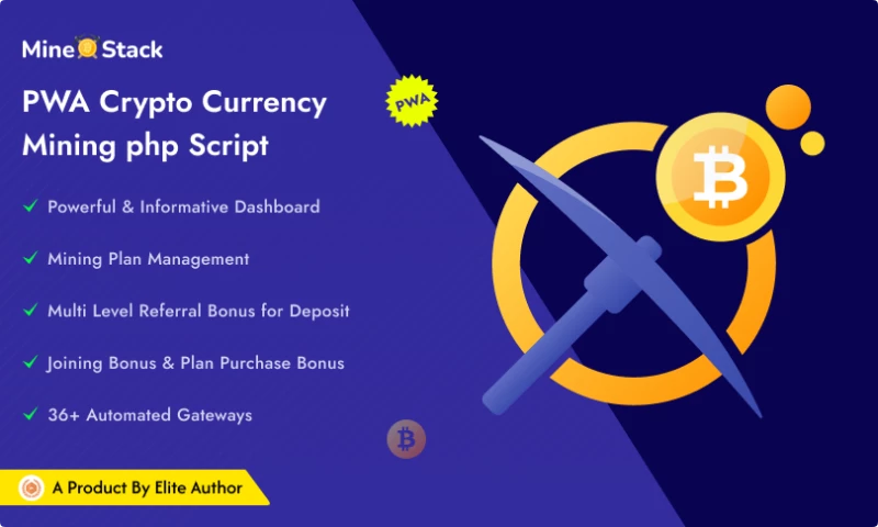 Bug Finder - MineStack - PWA Crypto Currency Mining PHP Script