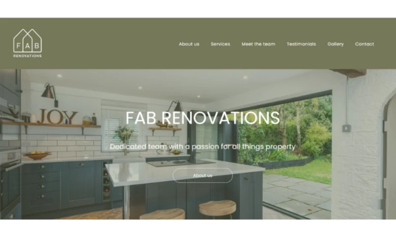 Darren Moody Web Design - FAB Renovations