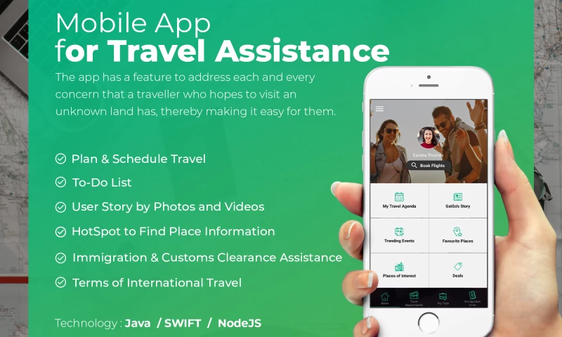 NewAgeSysIT - Mobile App for Travel Assistance