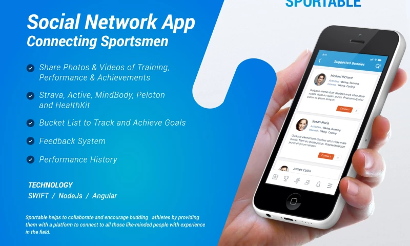 NewAgeSysIT - Social Network App Connecting Sportsmen