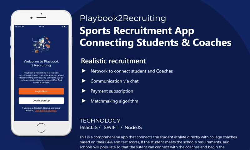 NewAgeSysIT - Sports Recruitment App Connecting Students & Coaches