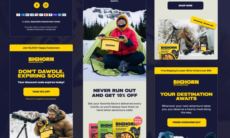 The Better Creative - Bighorn Email Design