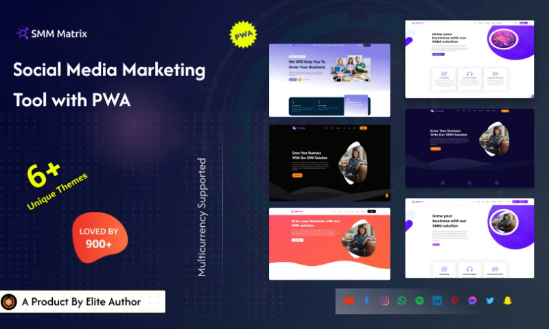 Bug Finder - SMM Matrix - Social Media Marketing Panel with PWA