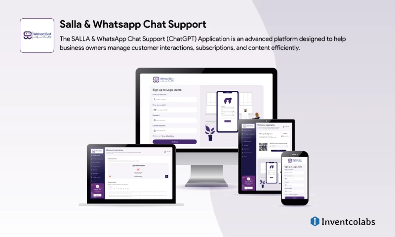 Inventcolabs Software - Salla Chat App