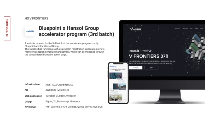 The Else Inc. - HS V Frontiers program homepage (3rd batch)