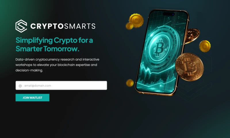 Pronovean Inc - Custom Landing Page for a Crypto Research & Advisory Firm