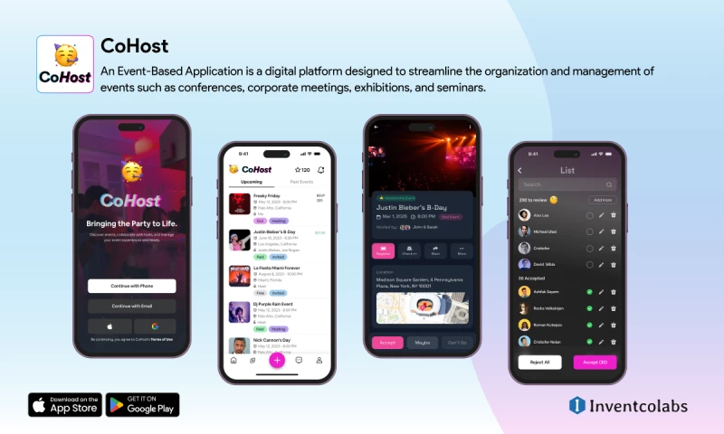 CoHost - Event Based Application