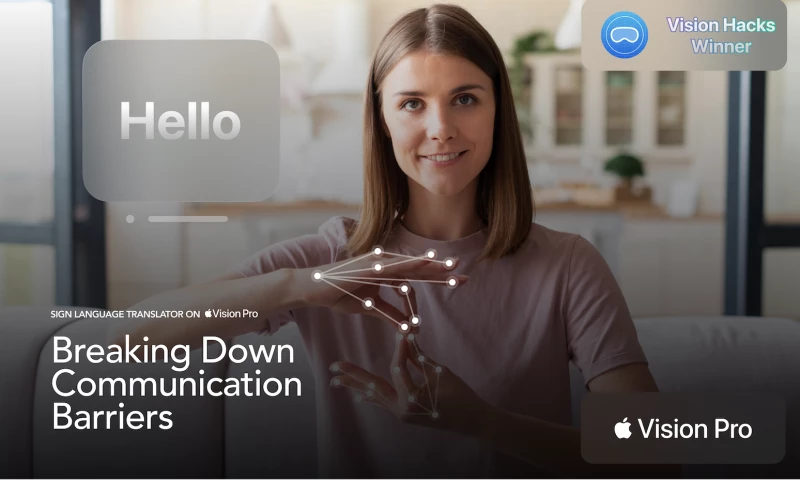 Sign Language Translator on Vision Pro