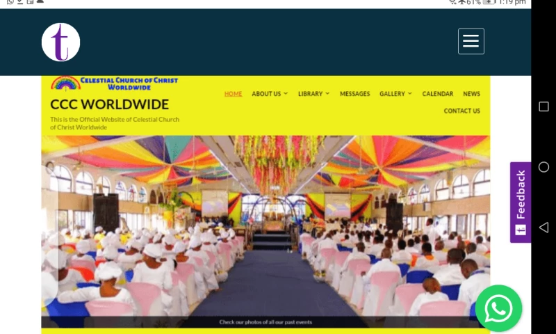 Talosmart - CCC Worldwide religious website