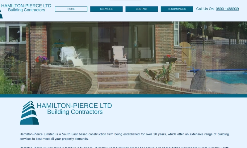 Diseño UK - Diseño Transforms Hamilton-Pierce's Digital Presence Through Collaborative Web Design