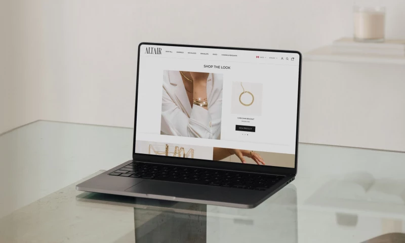 Altair Jewelry Brand Identity & Website Development