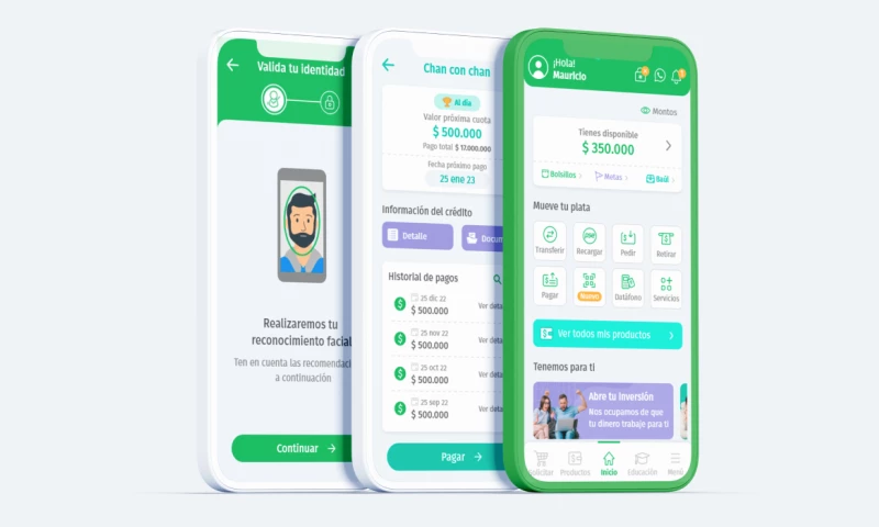 Tres Astronautas - Crezcamos Bank