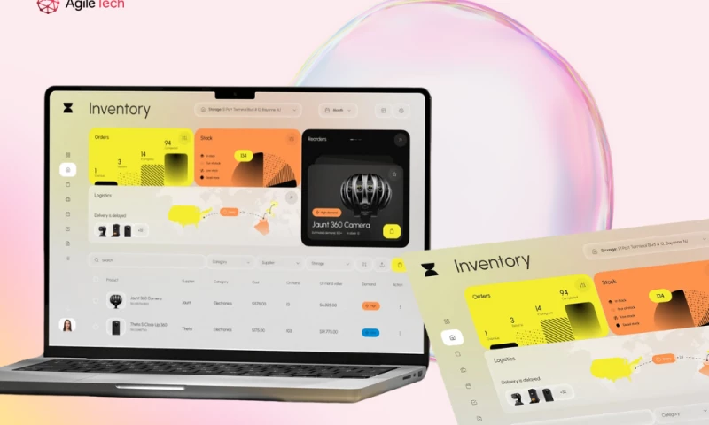 AgileTech - Reduced Costs by 30% for SMEs through an Inventory Management System Website