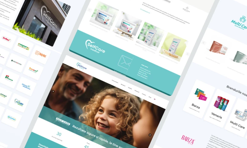 Self Care Medical Branding & Website