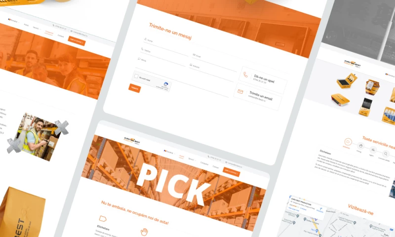 Website for Logistics Solutions