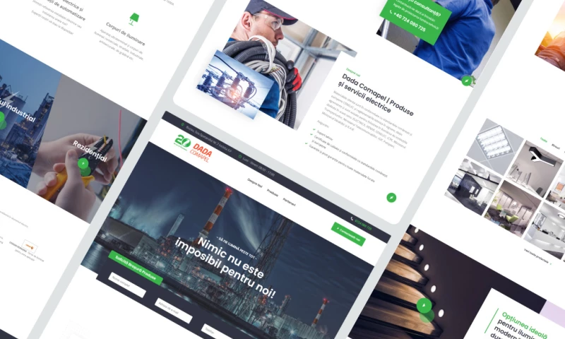 Website for Professional Electrical Products