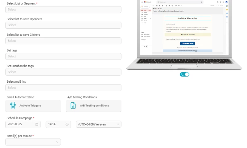 INSCOPE - Email Marketing Tool