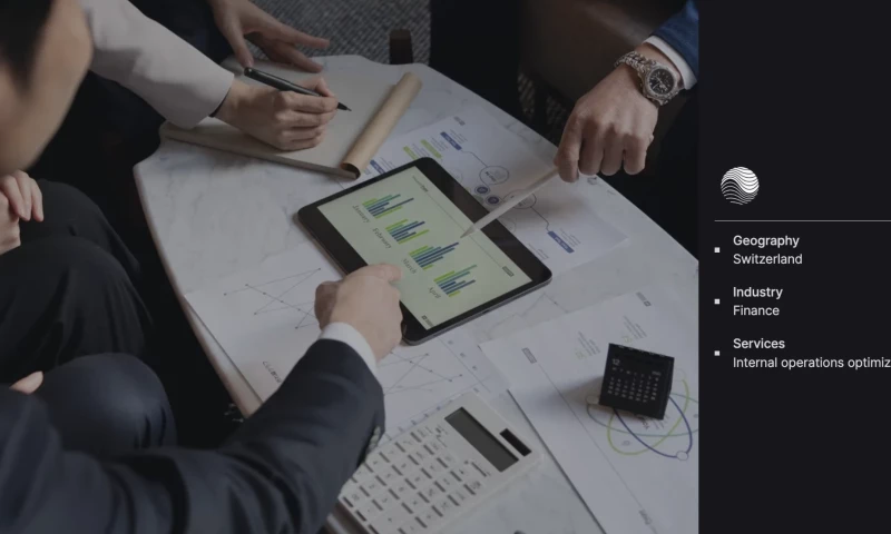 Internal platform for an investment firm ZZ AG