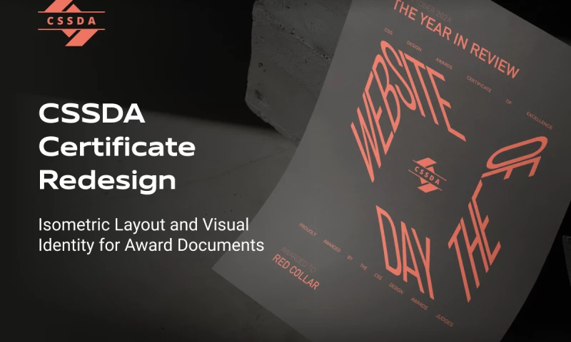 New Certificate Suite by Red Collar & CSSDA