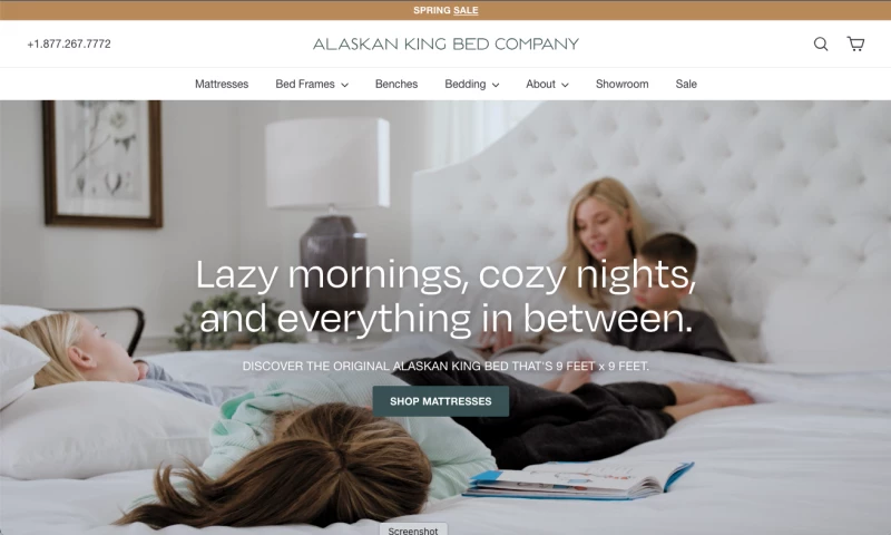 Gapstow - Alaskan King Beds - Migration to Shopify