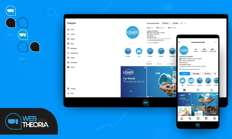 Web Theoria Ltd - Cosmos Car Rental