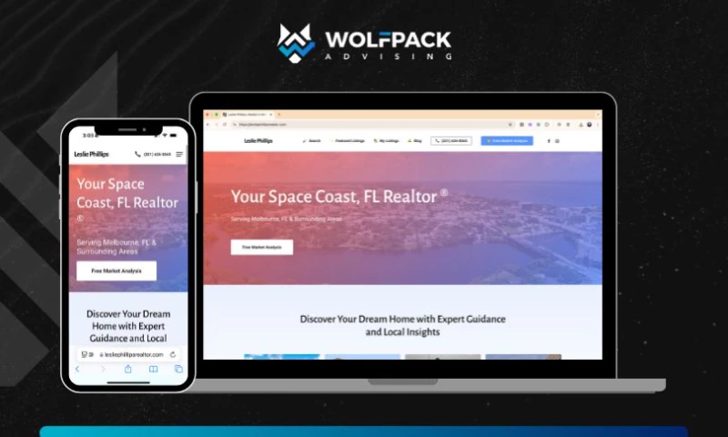 WolfPack Advising - Realtor Website