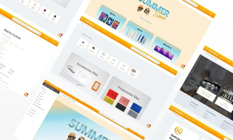 Banana Computer Web Design