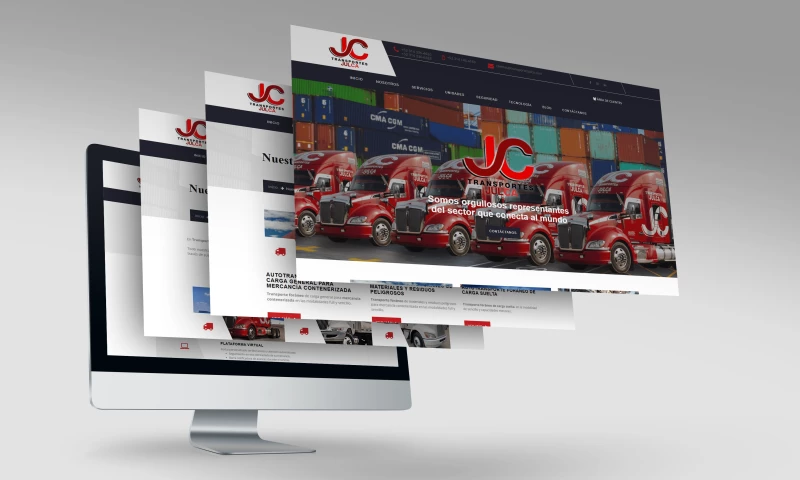 Alva Technology - Diseño y desarrollo de sitio web Transportes JULCA