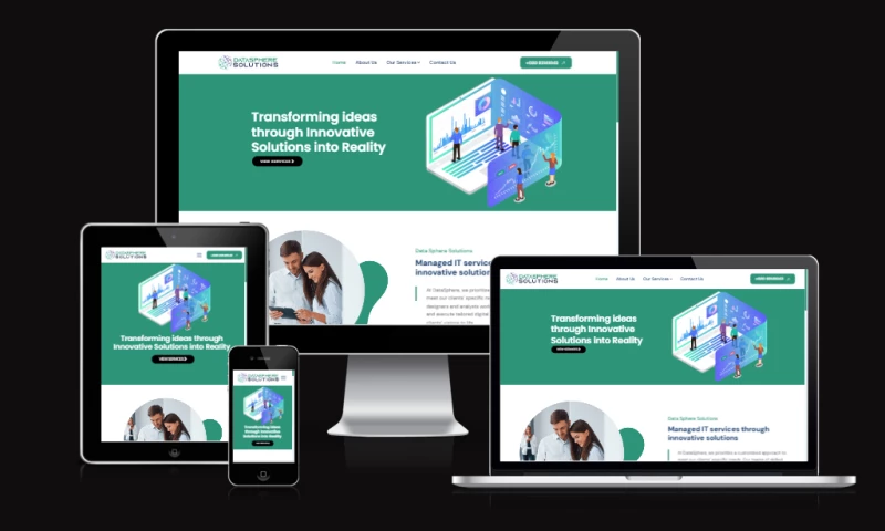 Managed IT services Website