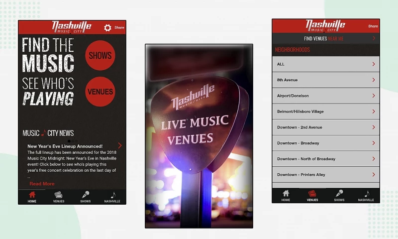 SemiDot Infotech - Nashville - Music Mobile App