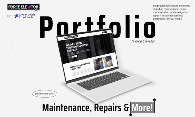 Cyber Vision Infotech Pvt. Ltd. - Force Elevator - Web Development