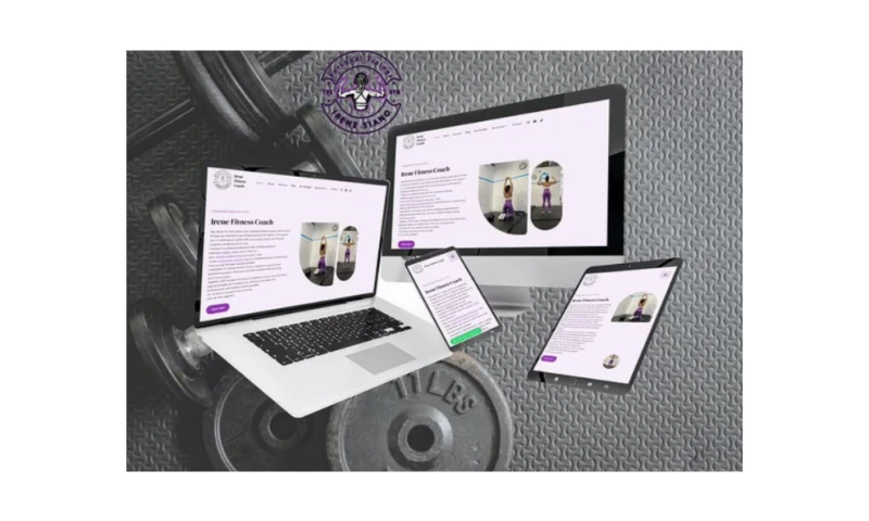 Graphikri Web Designer - Irene Fitness Coach
