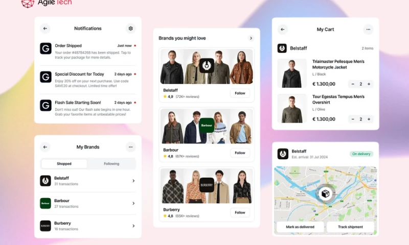 AgileTech - Scale Up Sales by 70% with the Best WooCommerce Mobile App for E-commerce Success