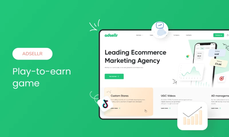 Adsellr : Web UI/UX and development