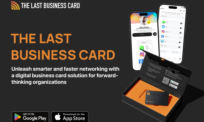 Olearis - The Last Business Card: Creating a Digital Business Card Experience