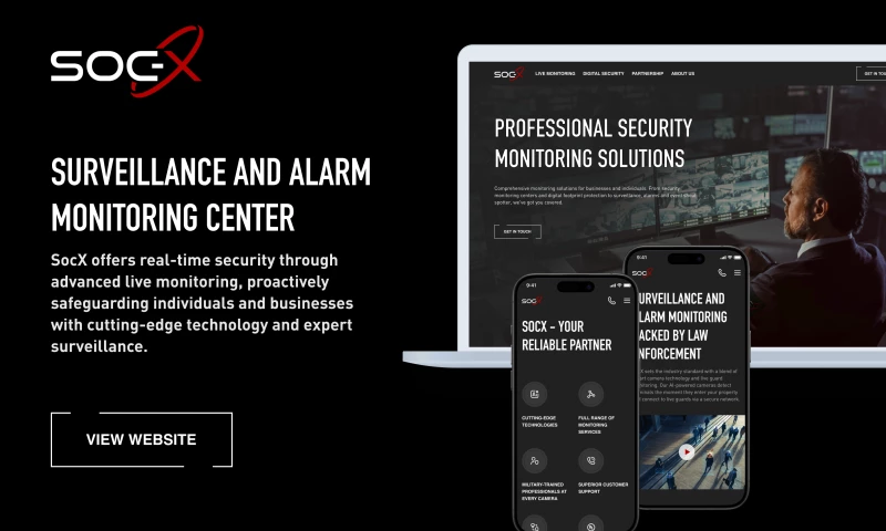 Olearis - Soc-X - digital solution for advanced monitoring and security service
