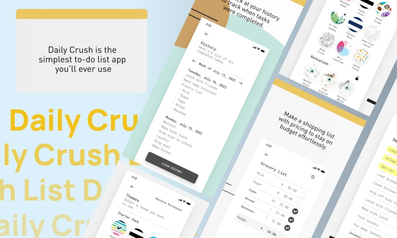 Olearis - Daily Crush List: Smart Task Manager for iOS