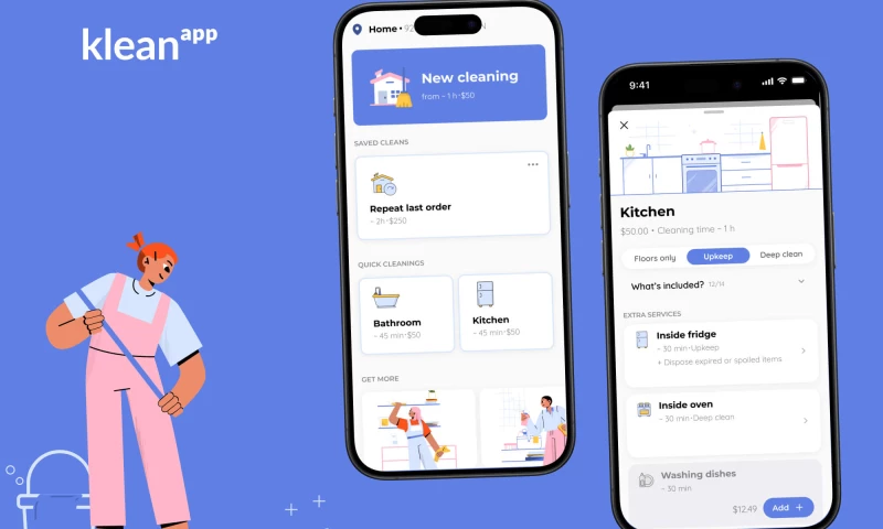 Olearis - KleanApp: Efficient and Customizable Cleaning Ser