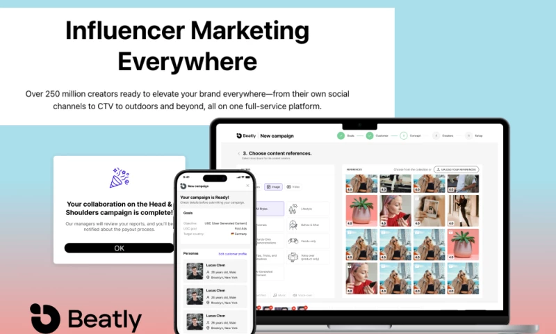 Olearis - Beatly: Automating Influencer Marketing with AI-Po