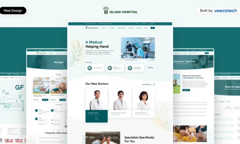 SEO Boost: Island Hospitals Digital Revival