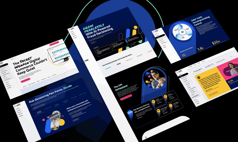 Clear Digital - Sift Website Redesign