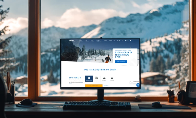 Mouche - Vail Resorts Website Design
