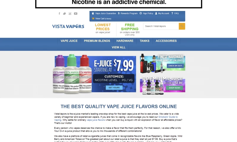 Vista Vapors