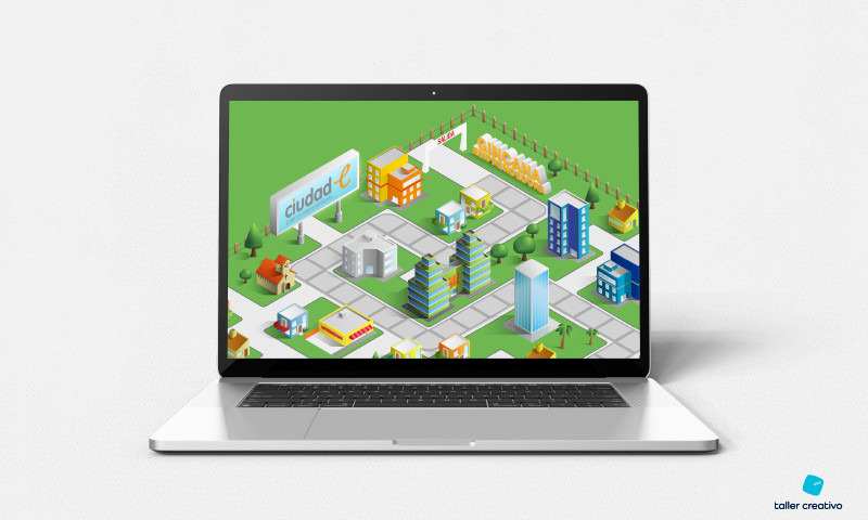 Taller Creativo - Virtual Game 3D Illustration